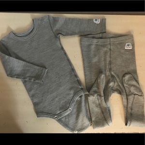 Ella’s Wool Baby Base Layer Set